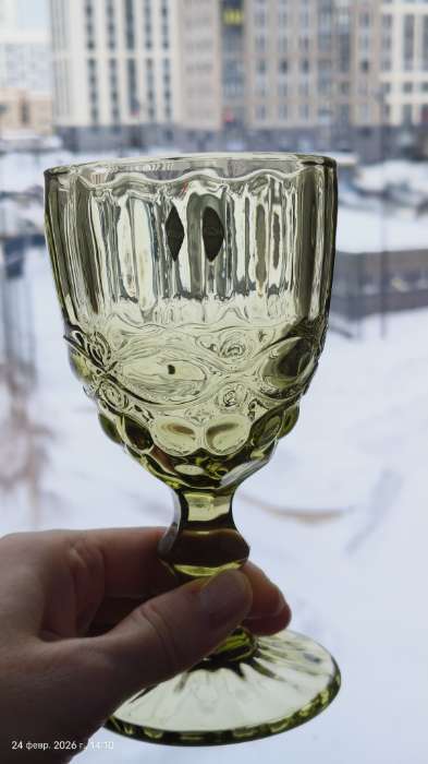 Фотография покупателя товара Бокалы для вина Magistro «Ла-Манш», 250 мл, 9×17 см, набор 6 шт., стекло, синие - Фото 4