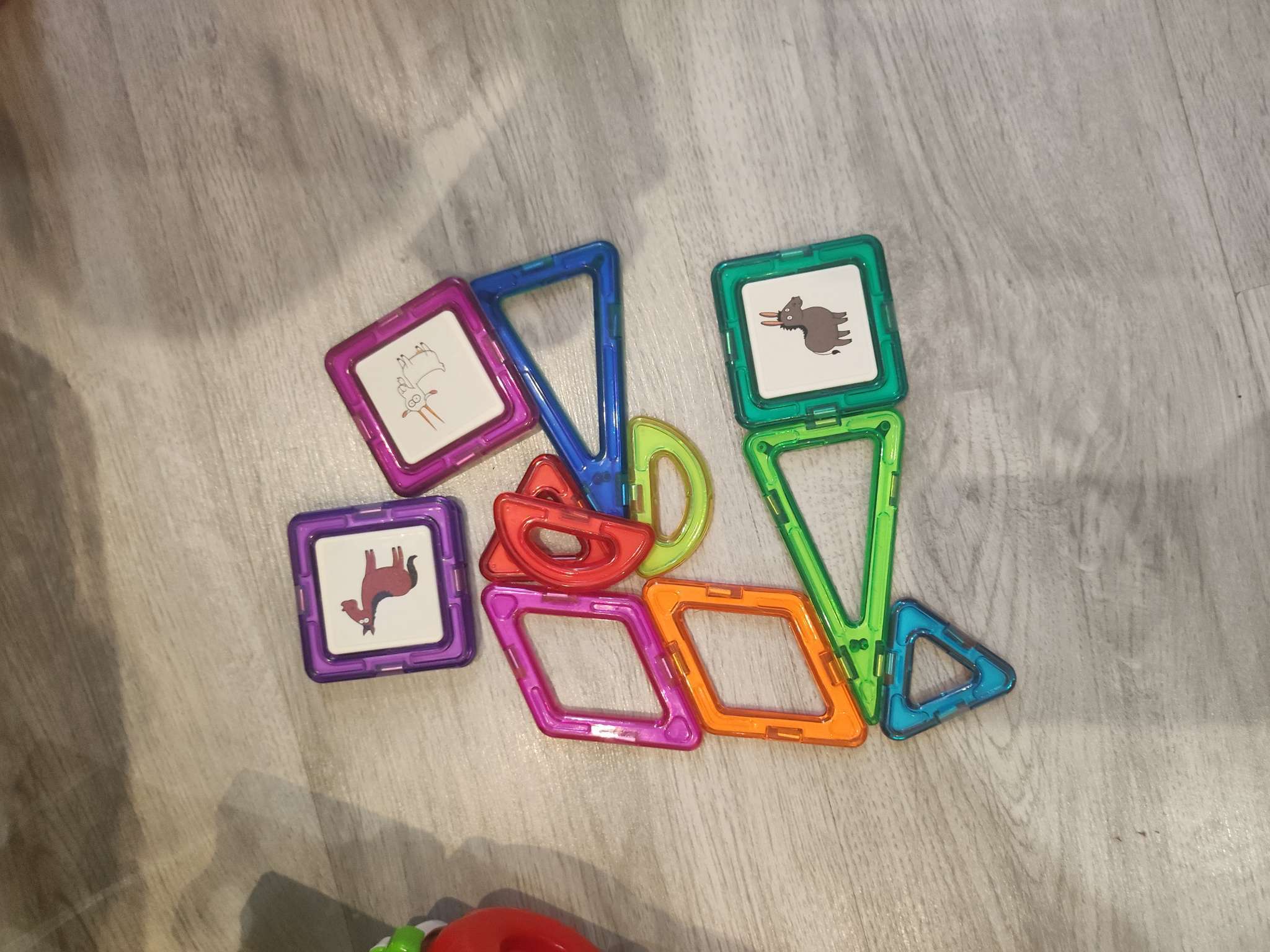 Фотография покупателя товара Магнитный конструктор «Синий трактор», 39 деталей - Фото 1