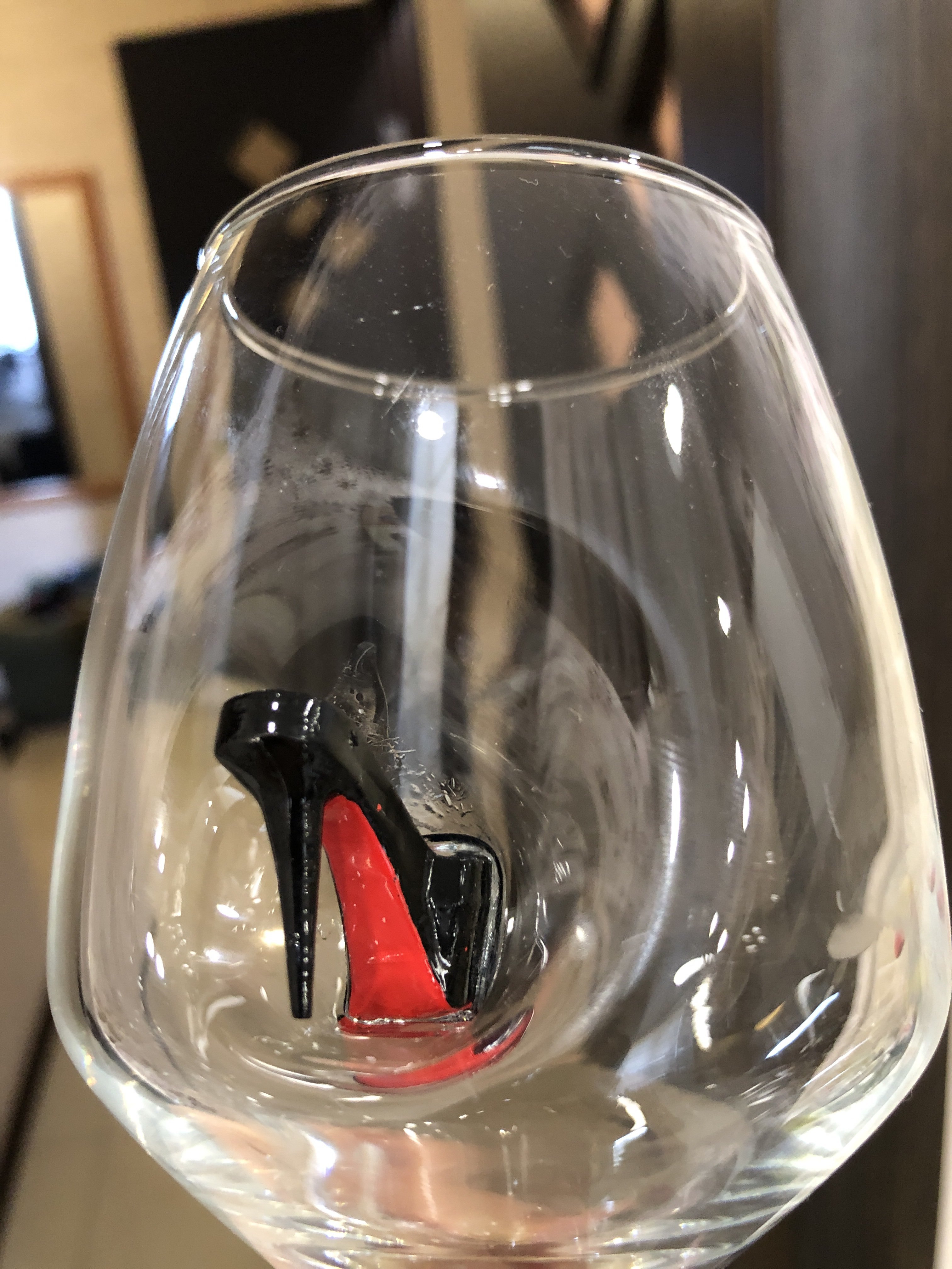 Фотография покупателя товара Бокал "Лабутен", с туфелькой, для вина, 350 мл - Фото 6