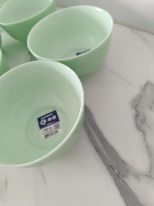 Фотография покупателя товара Салатник Luminarc DIWALI PARADISE GREEN, 750 мл, d=14.5 см, стеклокерамика, светло-зеленый - Фото 2