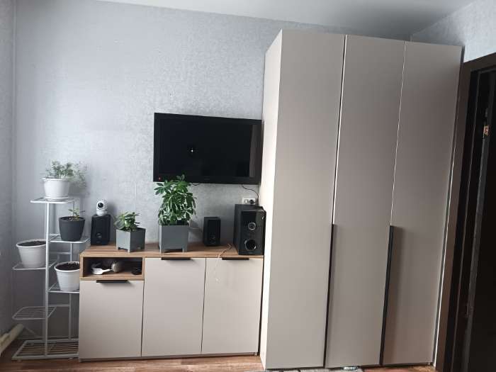 Фотография покупателя товара Комод для хранения «Чарли 9.1», 1400×460×714 мм, цвет кашемир - Фото 2