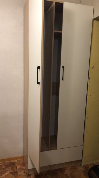 Фотография покупателя товара Шкаф двухстворчатый «Денвер», 800×380×2150 мм, Дуб сонома/Белый - Фото 18