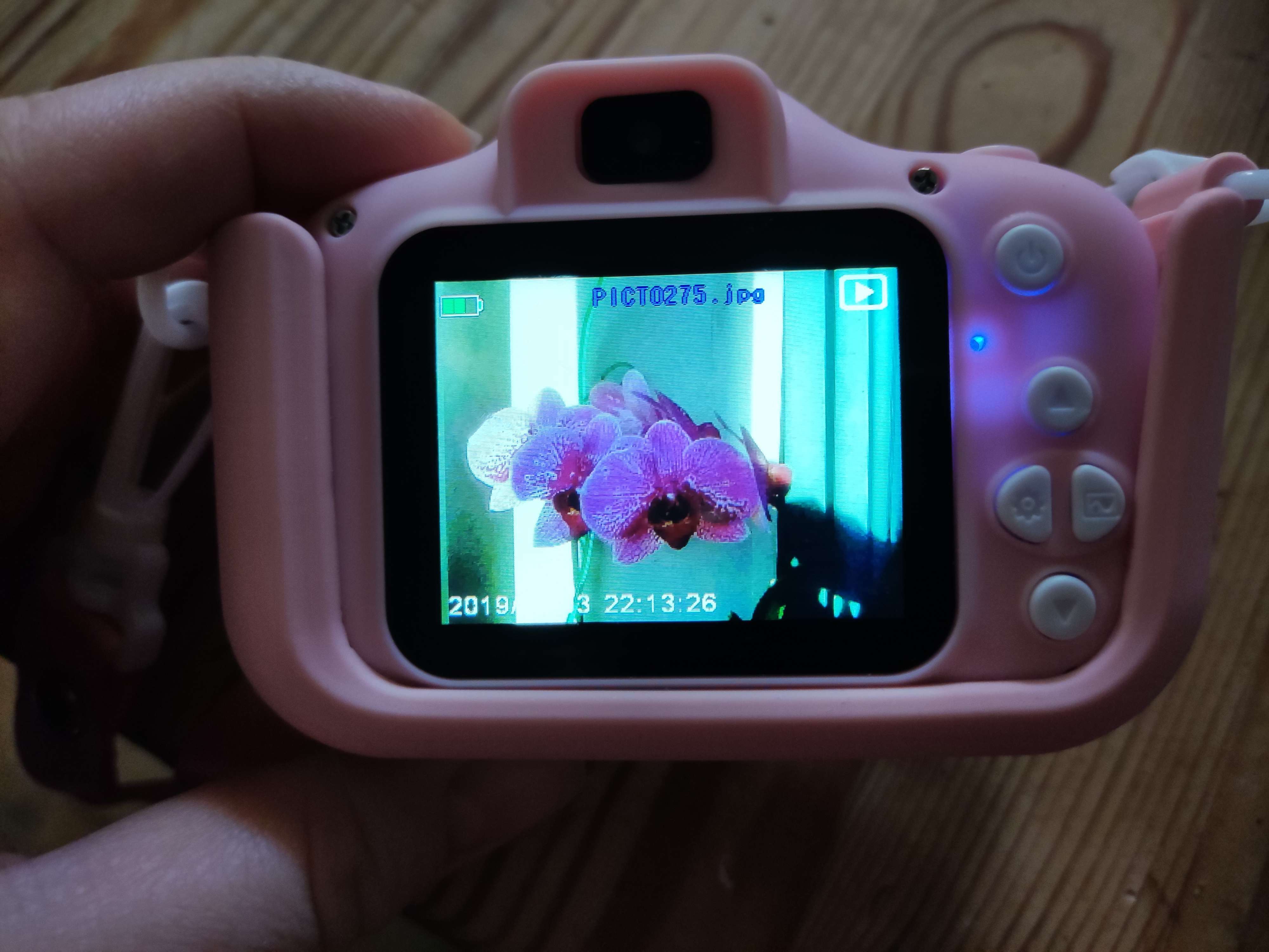 Фотография покупателя товара Детский фотоаппарат «Суперфотограф», цвет розовый - Фото 6