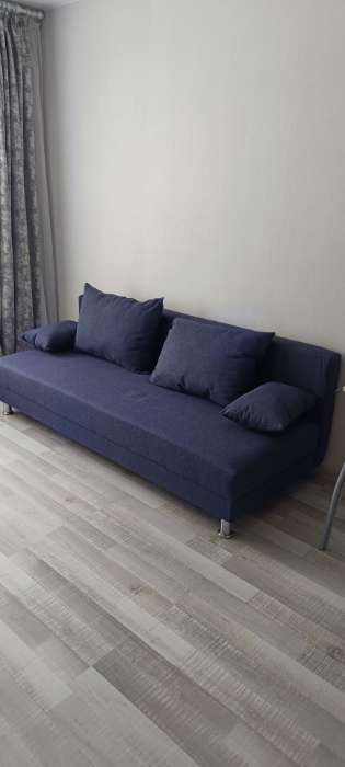 Фотография покупателя товара Диван прямой раскладной «Клик Мебель. Некст ЭКО», механизм еврокнижка, рогожка, цвет coffee - Фото 1