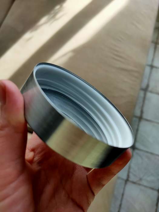 Фотография покупателя товара Банка для сыпучих Доляна «Премиум», 350 мл, 10×8 см, с металлической крышкой, с местом под надпись, стекло, прозрачная - Фото 1