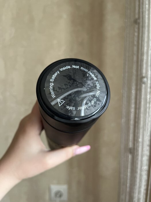 Фотография покупателя товара Термос «Герб», 500 мл, с ситечком, с датчиком температуры - Фото 5