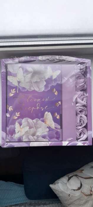 Фотография покупателя товара Подарочный набор «С весной в сердце»: ежедневник А5 80 листов и мыльные лепестки - Фото 8