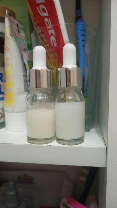 Фотография покупателя товара Бутылочка для хранения, с пипеткой, 50 мл, стеклянная, прозрачная - Фото 1