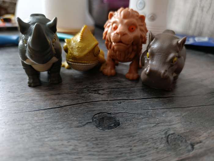 Фотография покупателя товара Игрушка - сюрприз WOOW TOYS «Wild. Зубастики», подвижные детали, 4 фигурки, МИКС - Фото 1