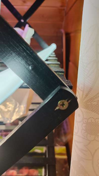 Фотография покупателя товара Стеллаж универсальный, 5 полок, 50×25×89 см, напольный, открытый, белый, Greengo - Фото 3