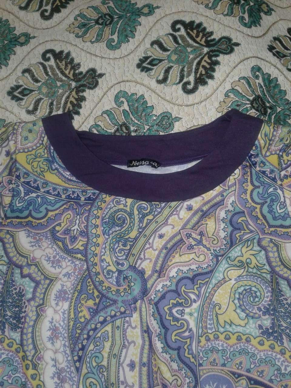Фотография покупателя товара Платье женское, размер 44, цвет фиолетовый - Фото 4