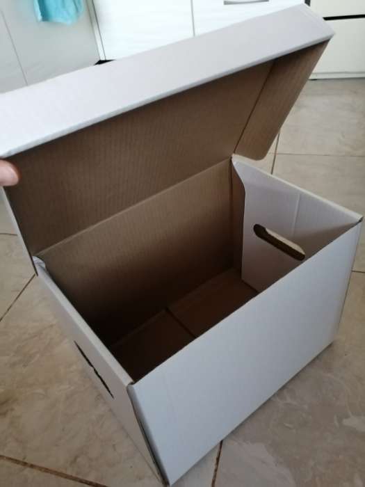 Фотография покупателя товара Коробка для хранения "А4", белая, 32,5 x 23,5 x 23,5 - Фото 10