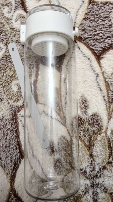 Фотография покупателя товара Бутылка для воды, 580 мл, с ситом - Фото 2