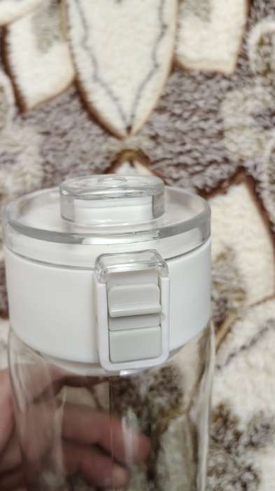 Фотография покупателя товара Бутылка для воды, 580 мл, с ситом - Фото 3