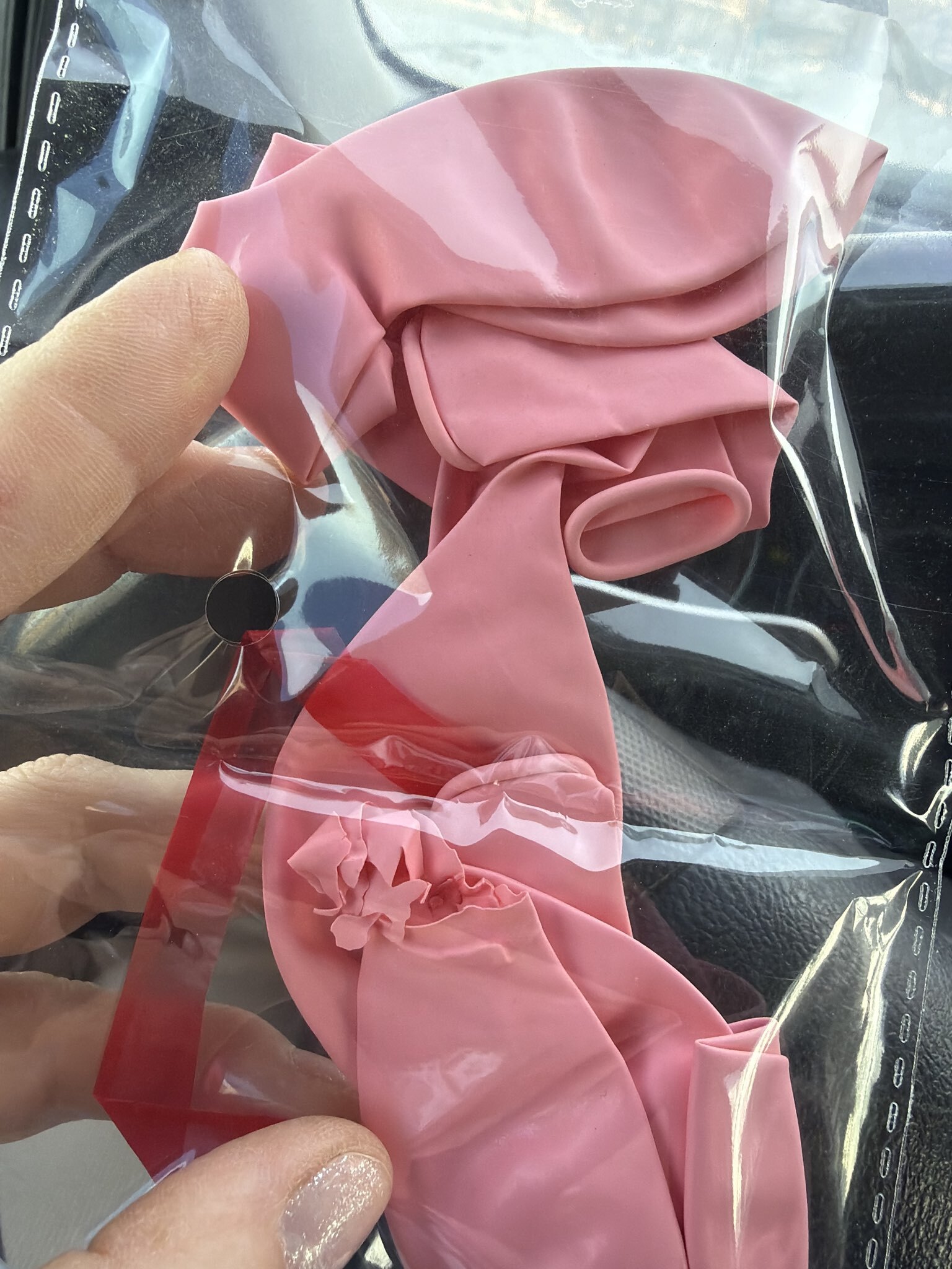 Фотография покупателя товара Воздушные шары латексные 12", 5 шт., светло-розовые - Фото 87