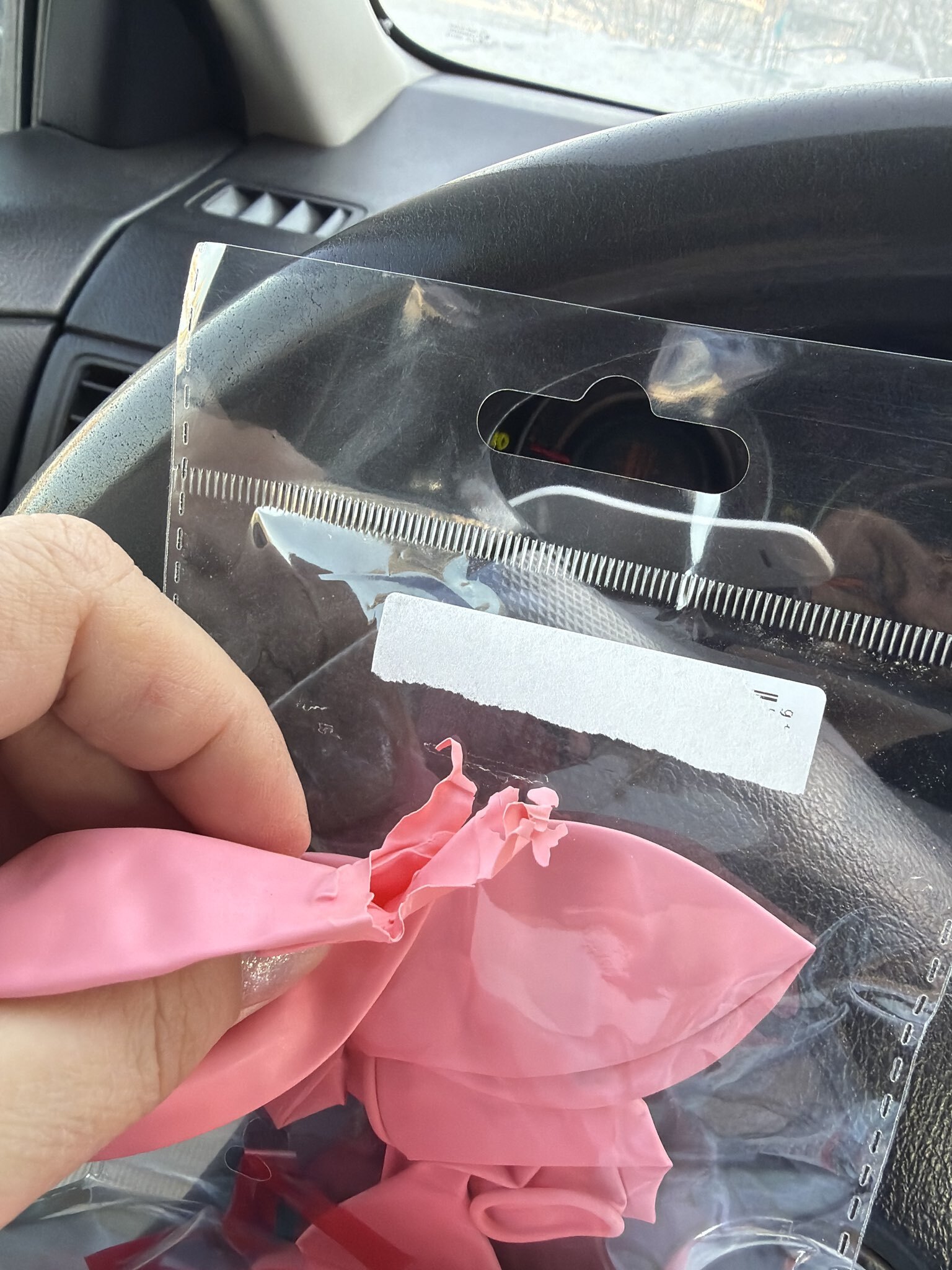 Фотография покупателя товара Воздушные шары латексные 12", 5 шт., светло-розовые - Фото 86