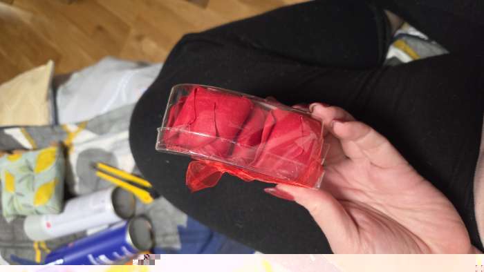 Фотография покупателя товара Мыльные розочки, розовые, набор 6 шт., в коробке - Фото 14