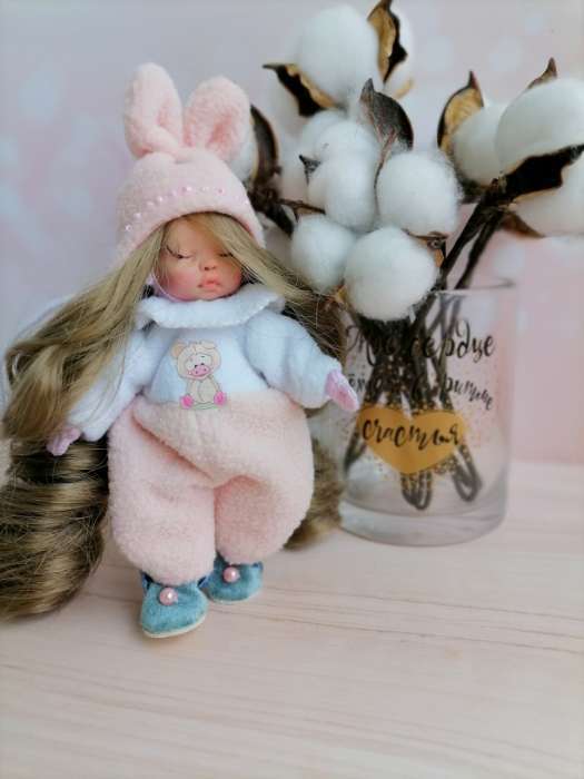 Фотография покупателя товара Волосы - тресс для кукол «Амбре локоны», длина волос: 25 см, ширина: 150 см - Фото 4