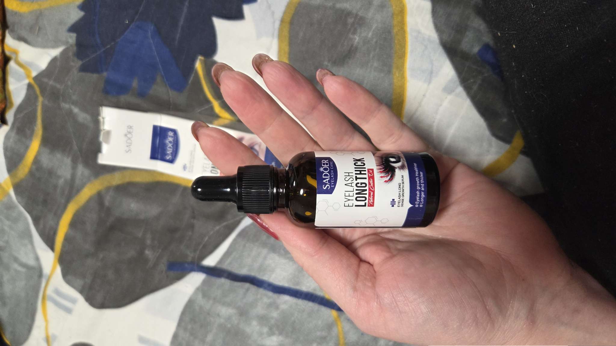 Фотография покупателя товара Сыворотка для ресниц Sadoer, 30 мл - Фото 5