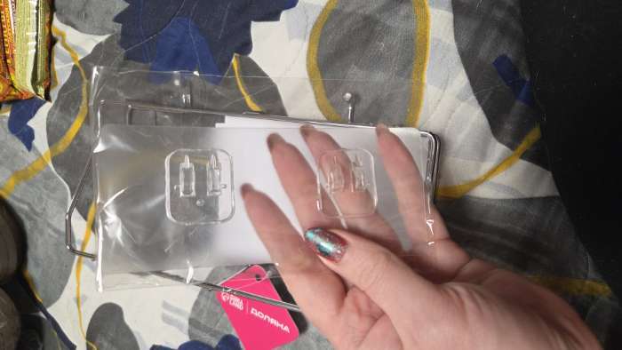 Фотография покупателя товара Полка на липучке, 25×11×5.5 см - Фото 6