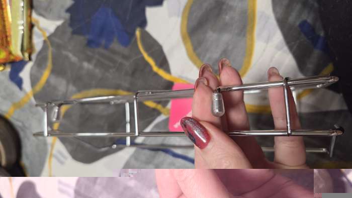 Фотография покупателя товара Полка на липучке, 25×11×5.5 см - Фото 4