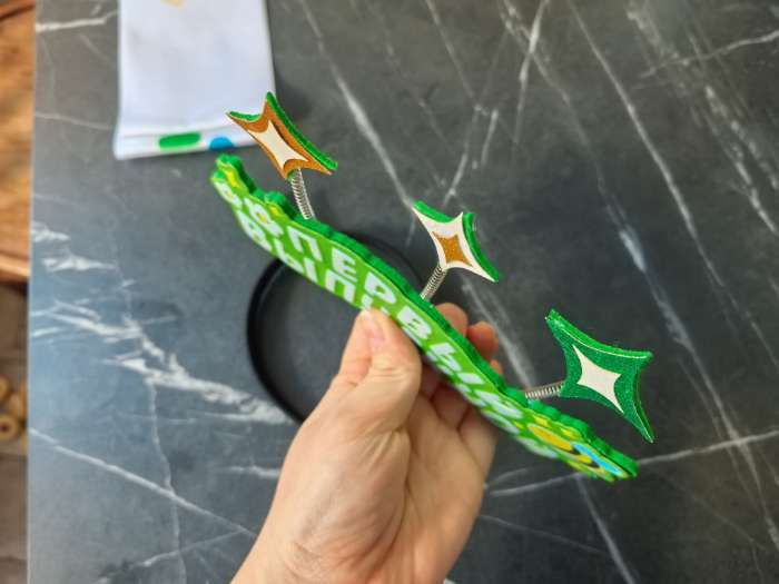 Фотография покупателя товара Набор выпускника «Мой первый выпускной» 2 предмета: лента белая, ободок - Фото 1