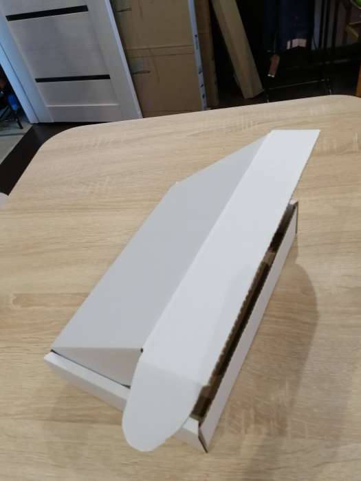 Фотография покупателя товара Коробка самосборная, белая, 26,5 x 16,5 x 5 см - Фото 1