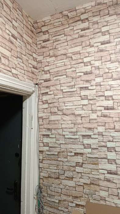 Фотография покупателя товара Панель ПВХ самоклеящаяся TAKE IT EASY «Кирпич», 700×770 мм, цвет бежевый - Фото 7