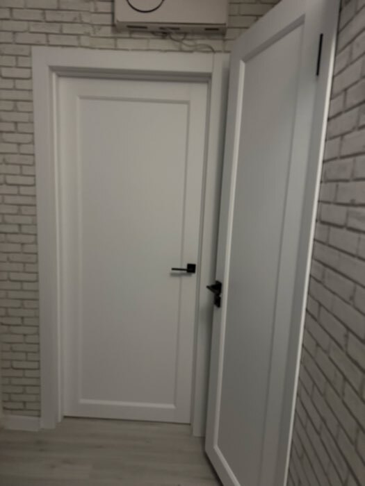 Фотография покупателя товара Дверь межкомнатная комплект «М-3/08», глухая, 2000×800 мм, цвет белая шагрень - Фото 2