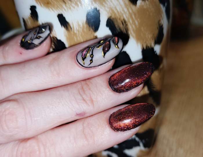 Фотография покупателя товара Гель лак для ногтей, кошачий глаз, трехфазный, 8 мл, LED/UV, красный (06)