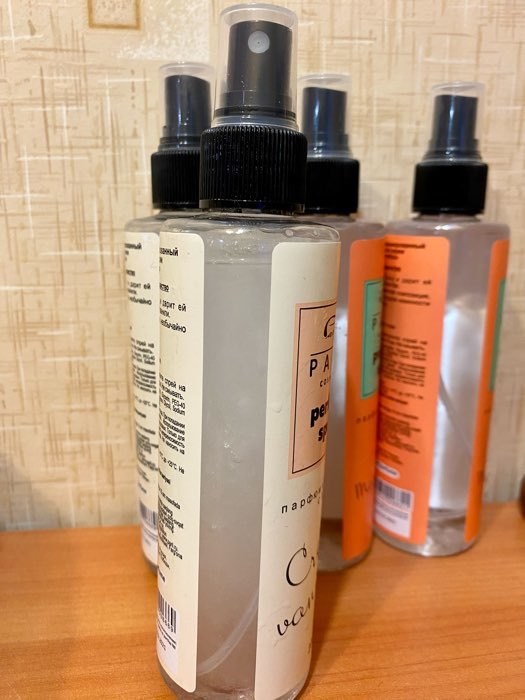 Фотография покупателя товара Cпрей для тела увлажняющий парфюмированный Parli "Сливочно-ванильное лакомство", 200 мл - Фото 3