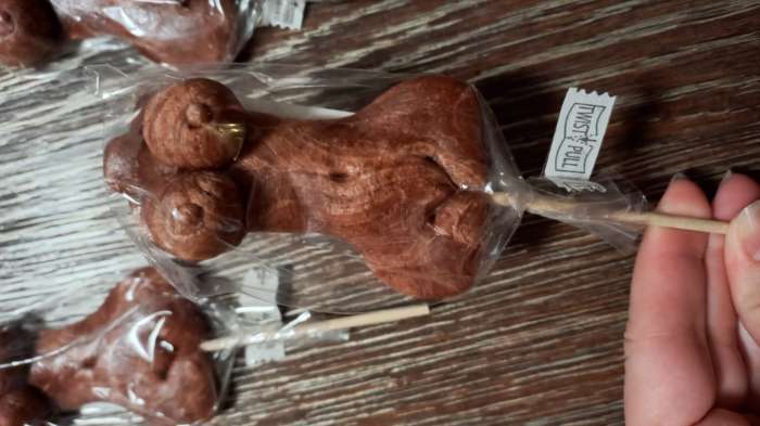 Фотография покупателя товара Леденец ручной работы «Женское тело» 30 г, микс - Фото 3