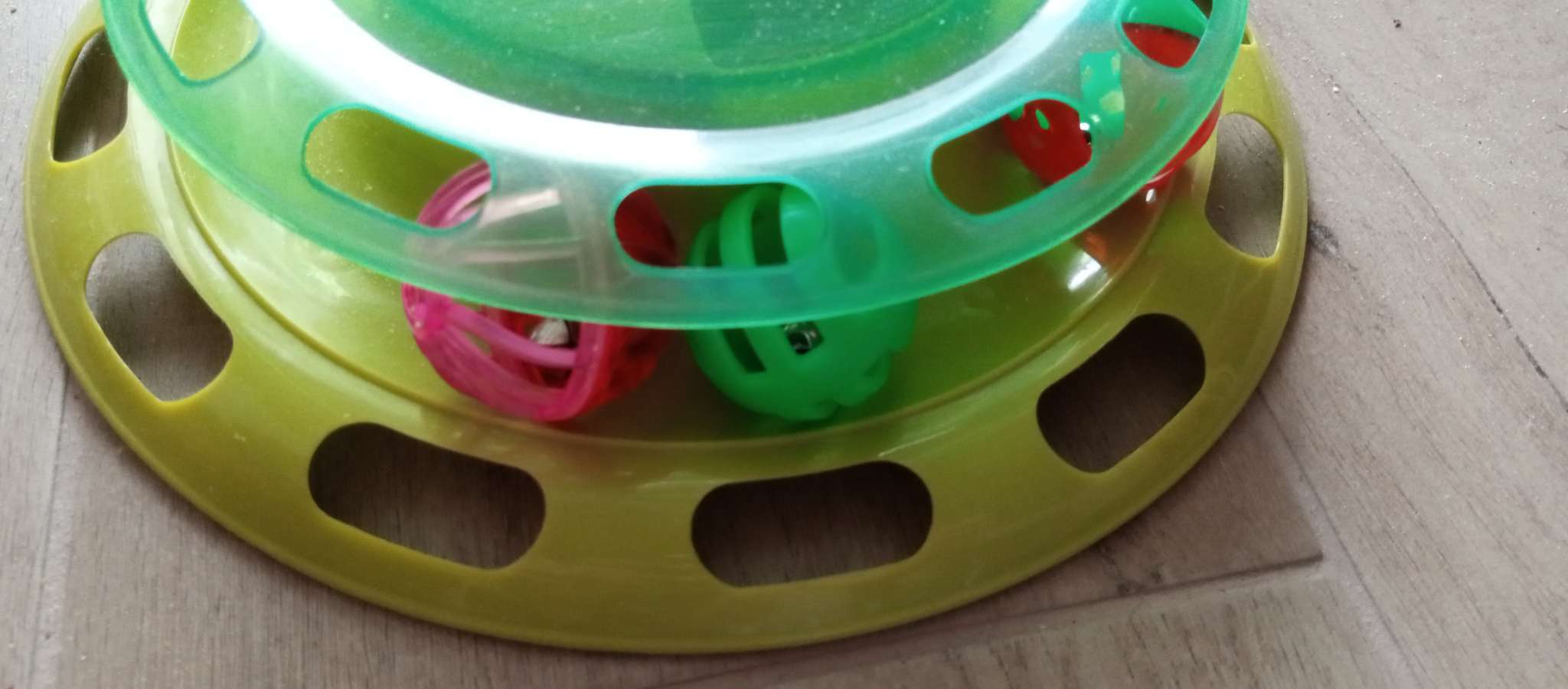 Фотография покупателя товара Набор шариков для кошек, 4 шт., цвет МИКС - Фото 1