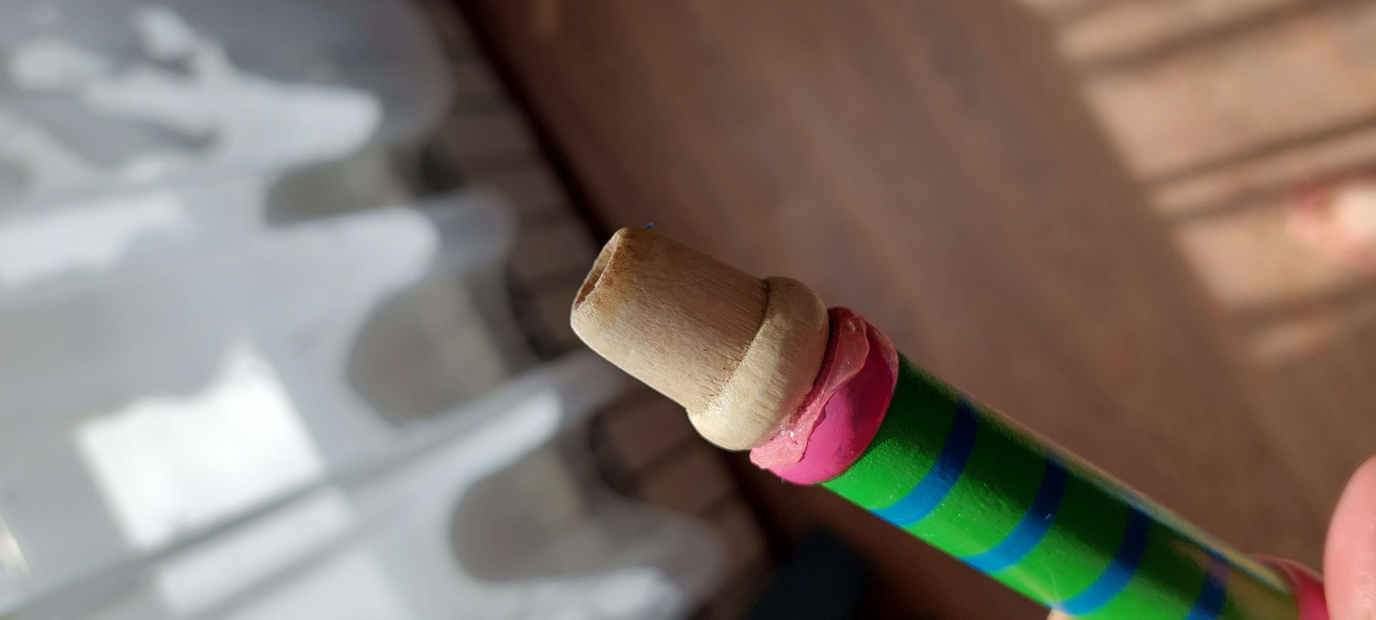 Фотография покупателя товара Музыкальная игрушка «Дудочка на веревочке», высокая, цвета МИКС - Фото 23
