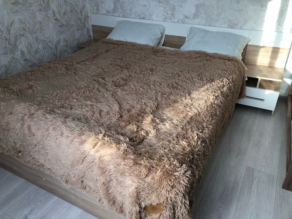 Фотография покупателя товара Спальня Леси, кровать 1600, тумбы 2 шт, комод, Дуб сонома/Белый - Фото 56