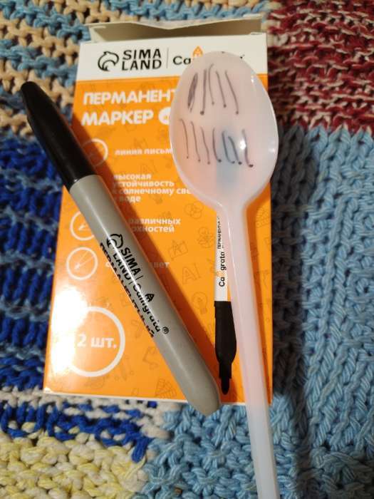 Фотография покупателя товара Маркер перманентный Calligrata, красный, узел 3.0 мм - Фото 1