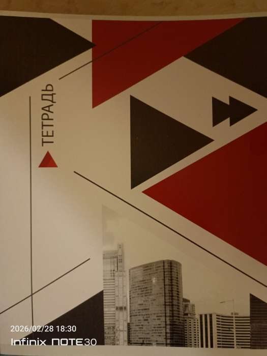 Фотография покупателя товара Тетрадь 48 листов в линейку, Calligrata «Мегаполис», серые листы, МИКС - Фото 6