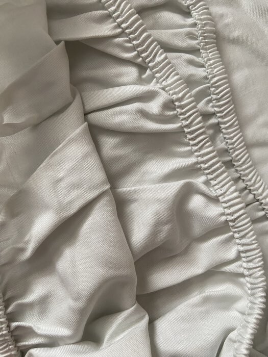 Фотография покупателя товара Простыня на резинке 2-спальная SL Home Foggy Dew, 180×200+30 см, сатин - Фото 2