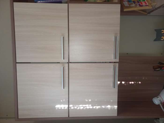 Фотография покупателя товара Стол компьютерный №1, левый, 1280×2000×1450 мм, цвет дуб вотан/белый - Фото 2