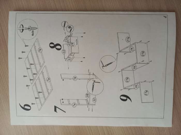Фотография покупателя товара Стол компьютерный №1, левый, 1280×2000×1450 мм, цвет дуб вотан/белый - Фото 5