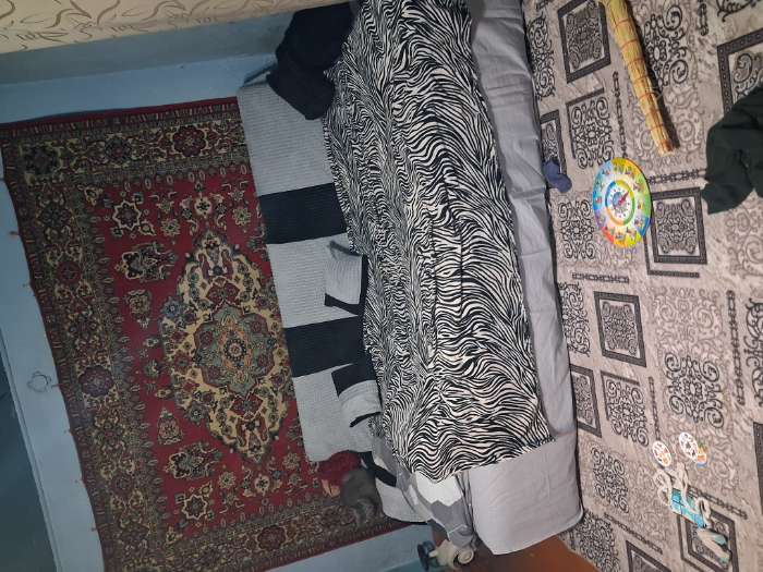 Фотография покупателя товара Диван угловой «Майами 2», универсальный, механизм венеция, велюр, цвет селфи 03/подушки 03 - Фото 1