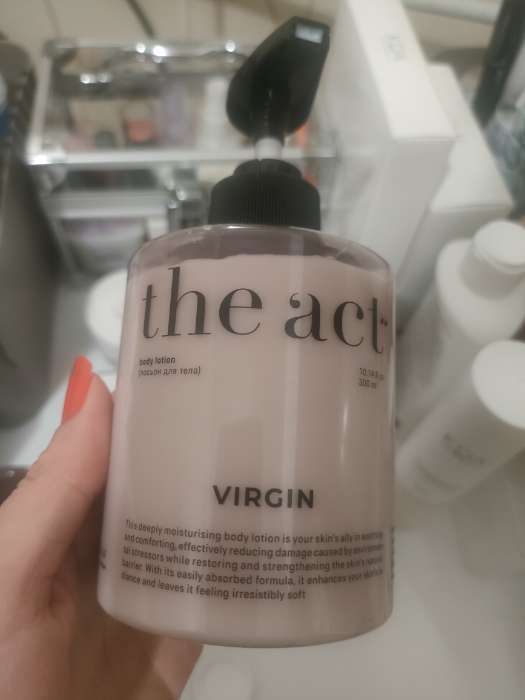 Фотография покупателя товара Подарочный набор для тела, молочко и масло для массажа Virgin The Act - Фото 2