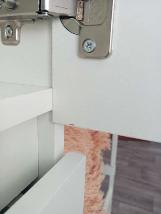 Фотография покупателя товара Шкаф прямой двухстворчатый для одежды «Лора», 1 ящик, 900×570×2200 мм, цвет белый - Фото 60