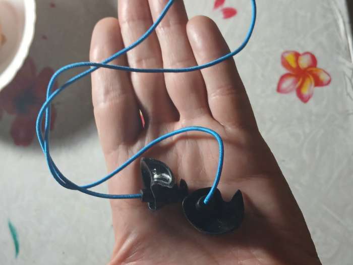 Фотография покупателя товара Беруши для плавания ONLYTOP с верёвочкой, цвета МИКС - Фото 1