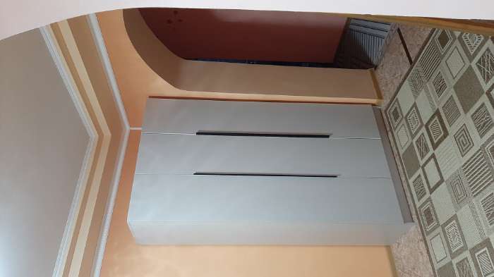 Фотография покупателя товара Шкаф прямой четырёхстворчатый «Бруно», 1600×505×2216 мм, цвет кашемир - Фото 9