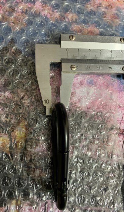 Фотография покупателя товара Карабин ТУНДРА krep, DIN5299С, 8×80 мм, черный, 1 шт. - Фото 3