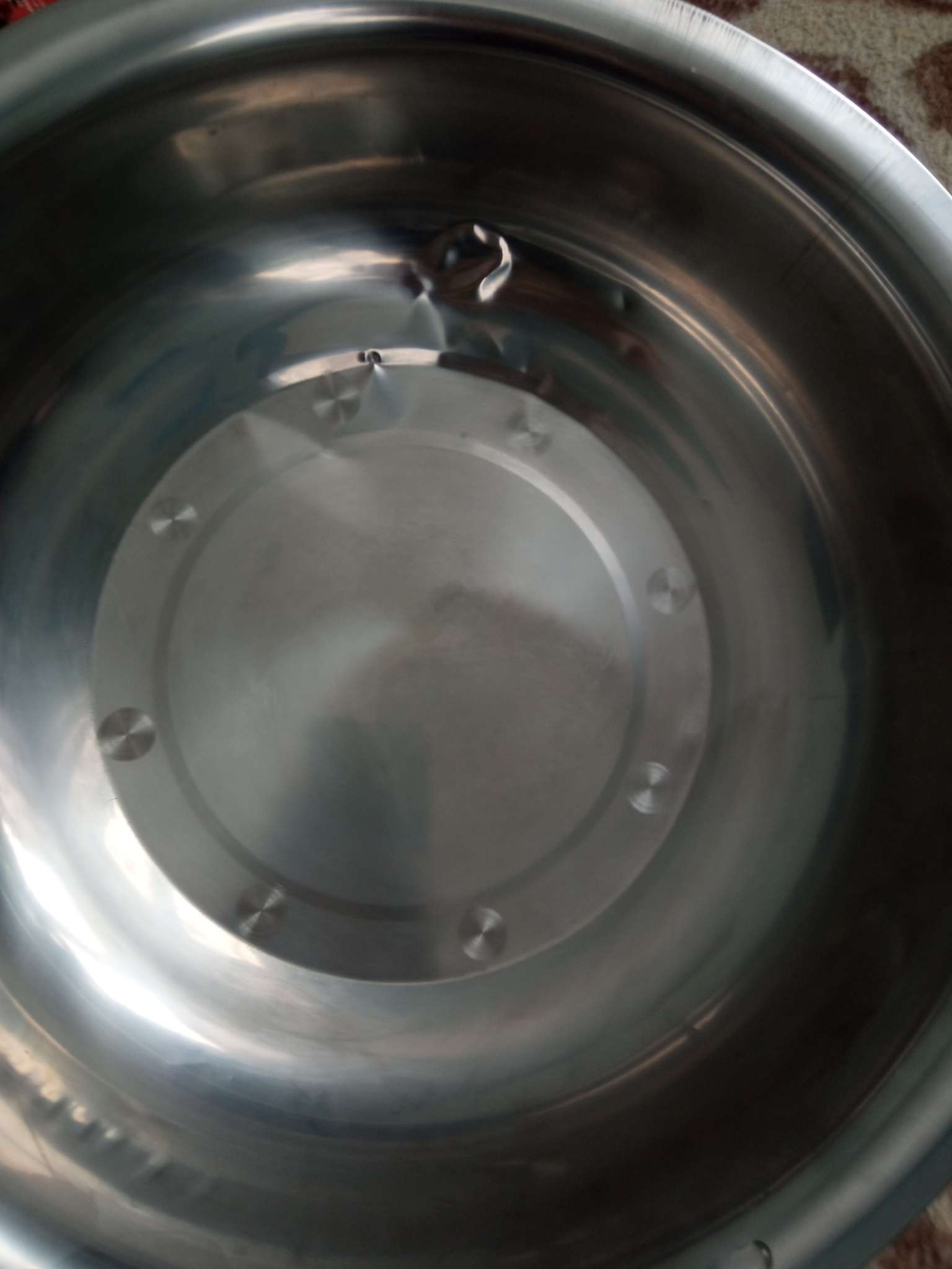 Фотография покупателя товара Таз из нержавеющей стали «Греттель», 10 л, 39×12 см - Фото 1