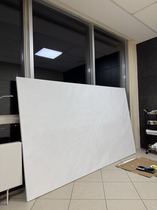 Фотография покупателя товара Грунт художественный акриловый «ЗХК. Сонет», 1420 г (1000 мл), белый, 2124915 - Фото 1