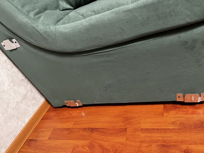 Фотография покупателя товара Диван п – образный «Майами 4», универсальный, механизм венеция, велюр, цвет галакси лайт 010 - Фото 12