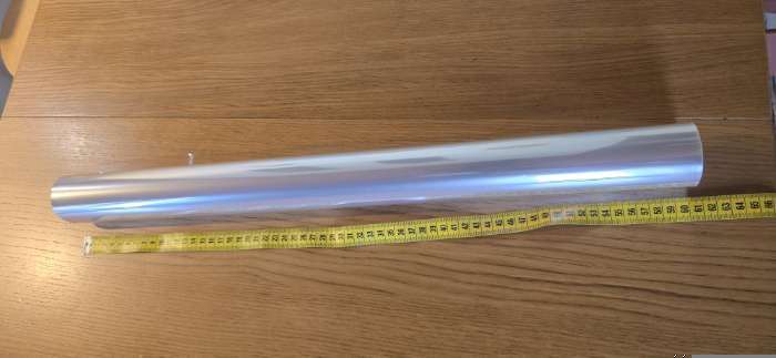 Фотография покупателя товара Плёнка для цветов прозрачная 1×26 м, 1000 г, 40 мкм - Фото 118